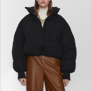 Zara puffer jacket NWT